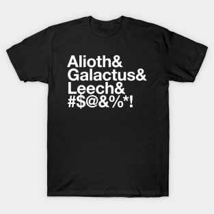 Marvel Snap Alioth, Galactus, Leech, Rage T-Shirt